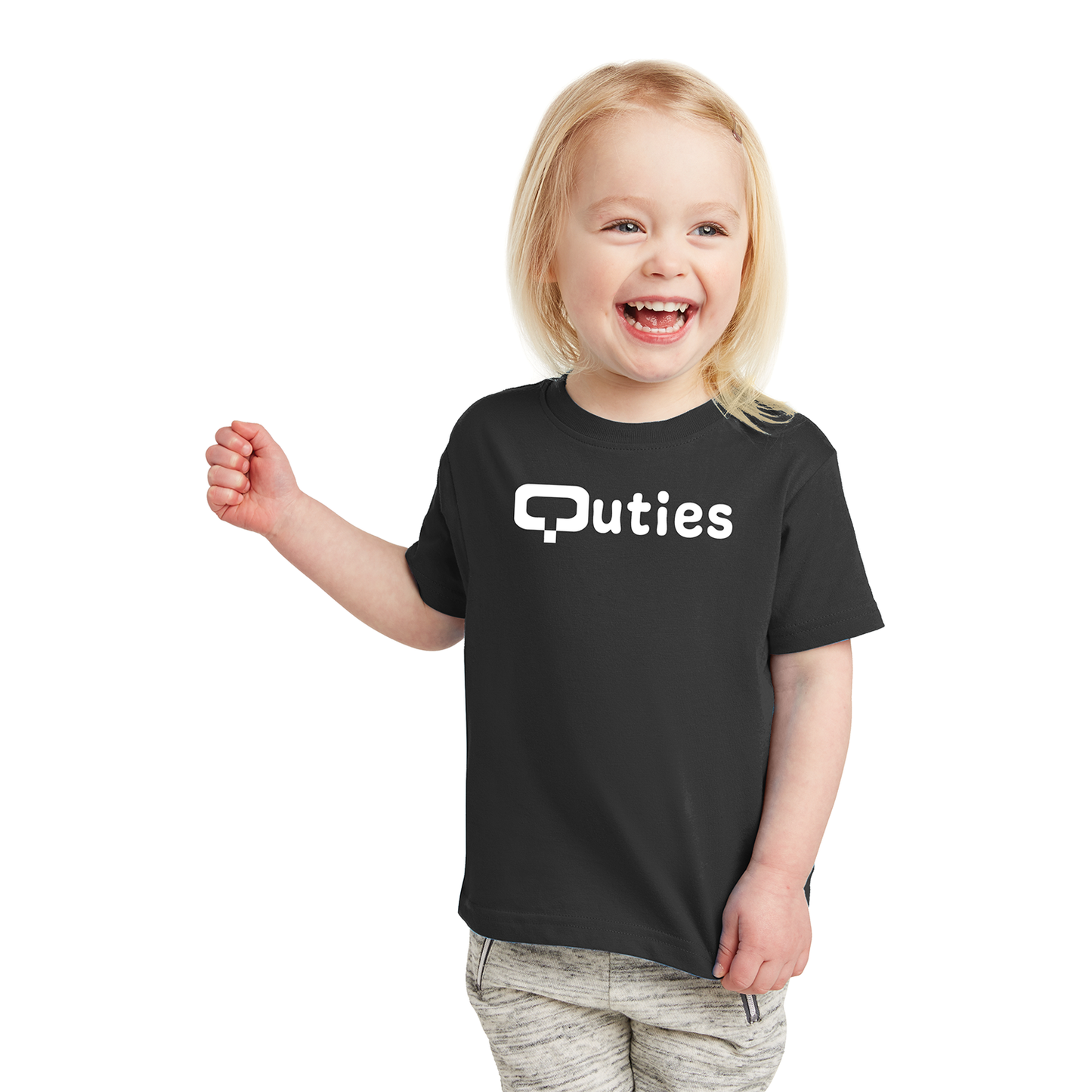 Qutie Toddler Crew Tee