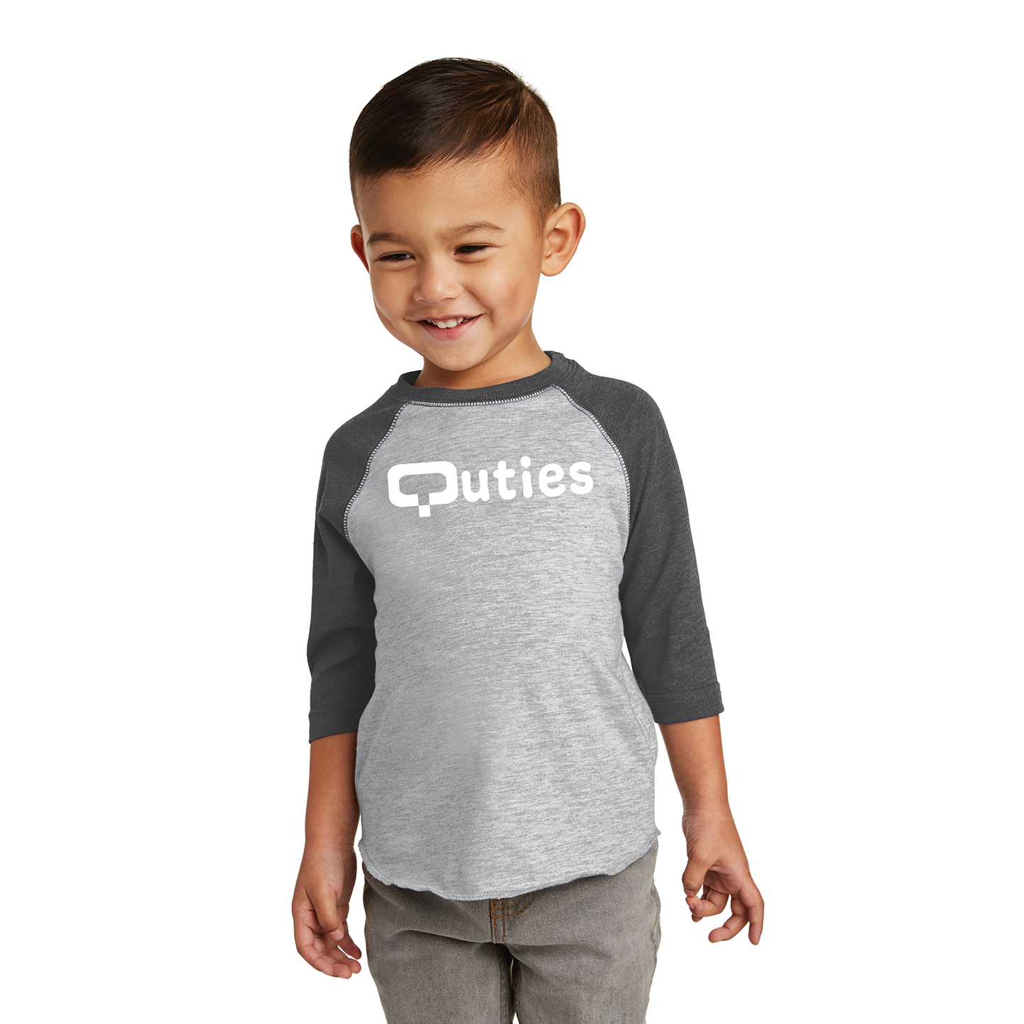 Qutie Toddler Baseball Tee