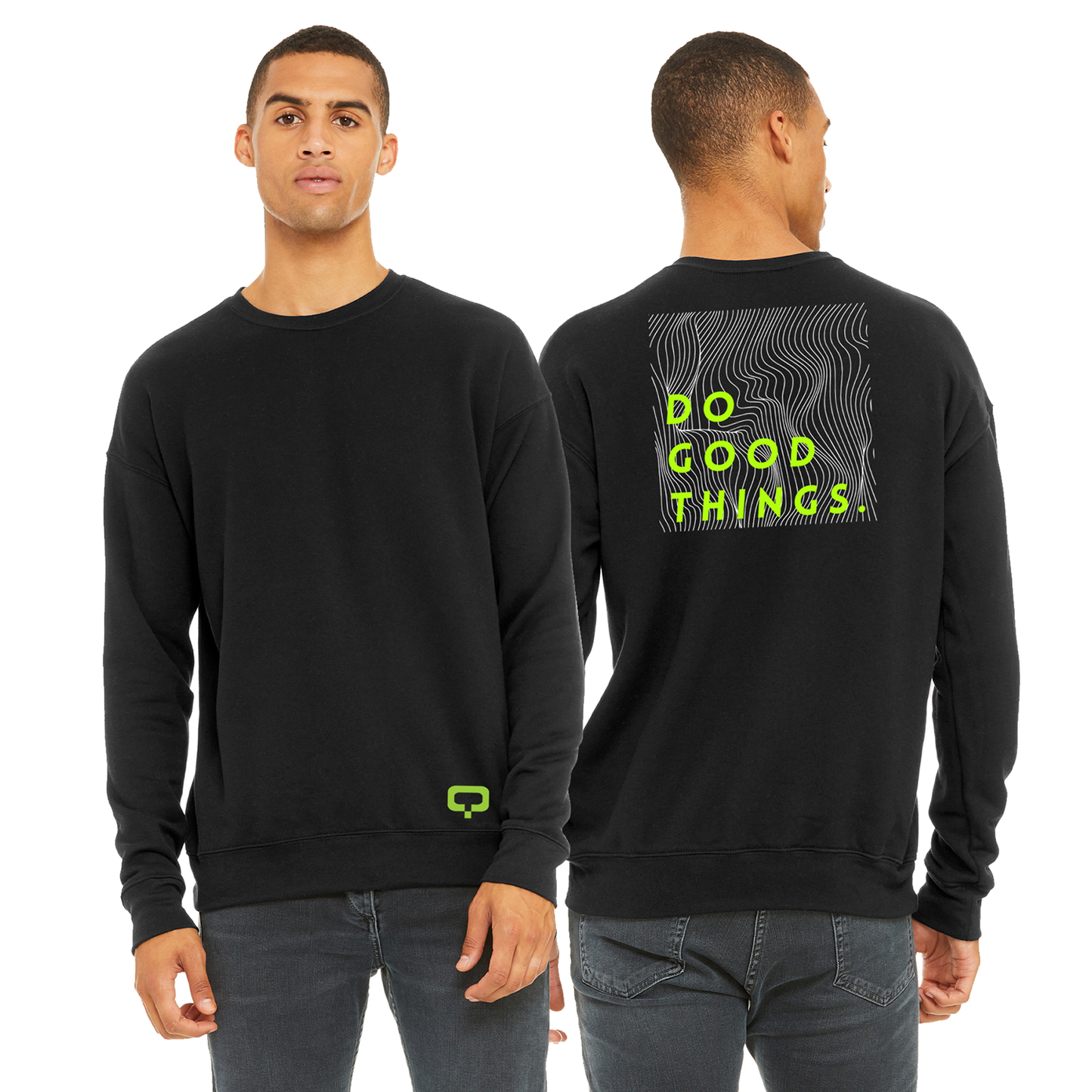 Do Good Unisex Fleece Sweatshirt