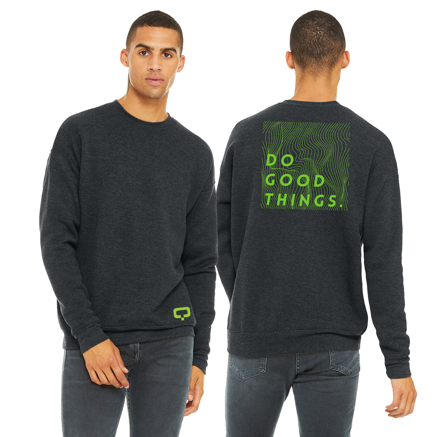 Do Good Unisex Fleece Sweatshirt