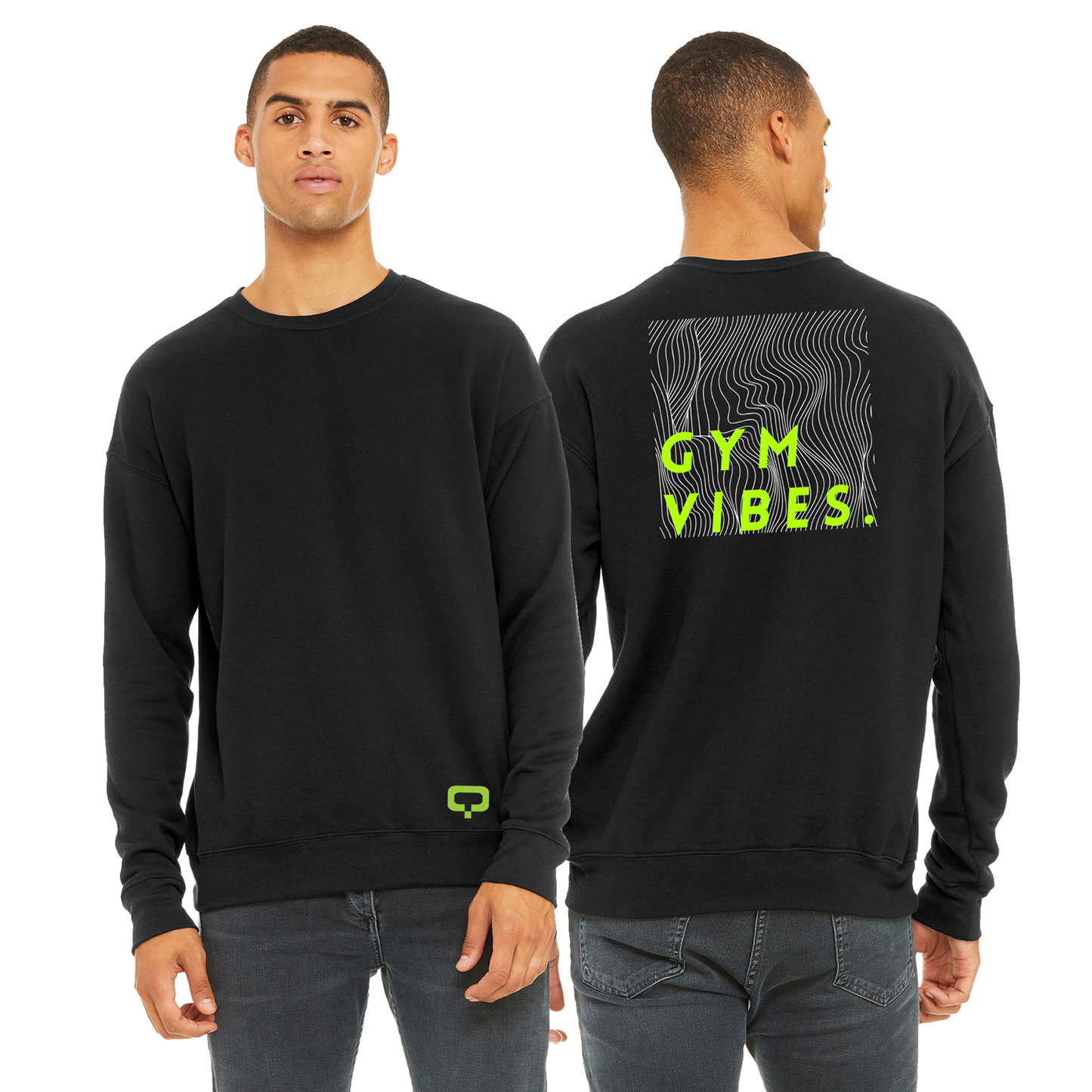 Gym Vibes Unisex Fleece Sweatshirt