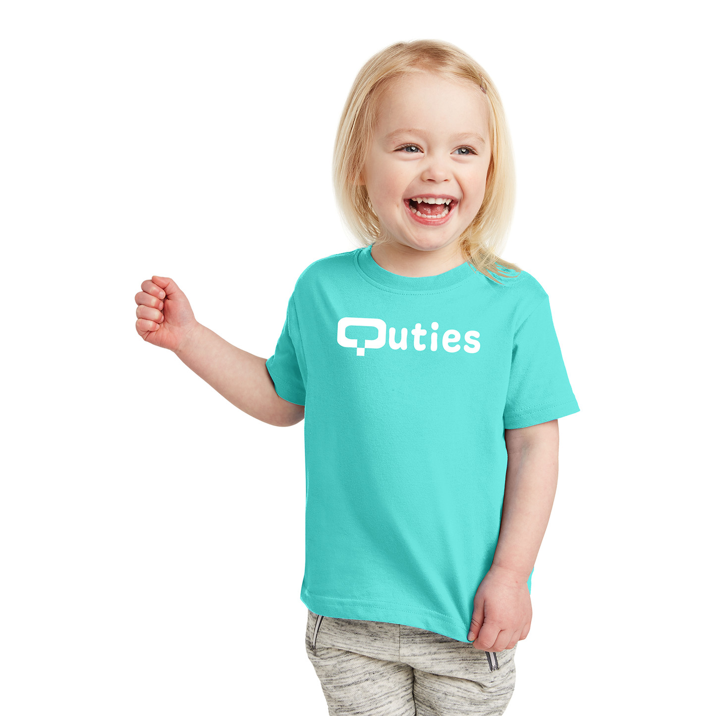 Qutie Toddler Crew Tee